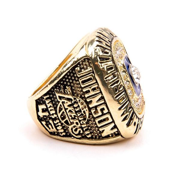 

1988 anba lakers ham/apionship ring basketball fans, Golden;silver