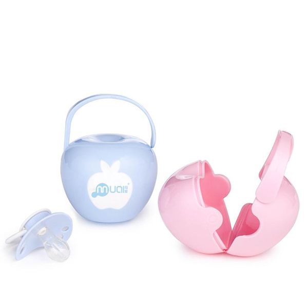 

pacifier portable baby dustproof nipple cradle case holder nibbler soother safe box travel storage pacifiers#