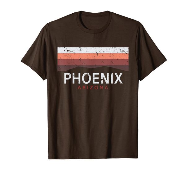 

phoenix arizona t shirt mountains az souvenirs, White;black