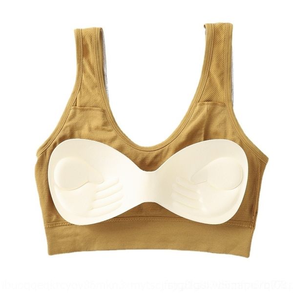 

9sjh lianxiang'er silver wire rimless bra moisture absorption and perspiration women's underwear fitness back gathered type underw, Red;black