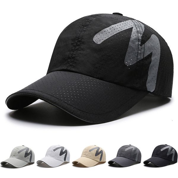 

men's hat spring and summer outdoor sports baseball korean mesh breathable letter cap mountaineering sunshade, Blue;gray