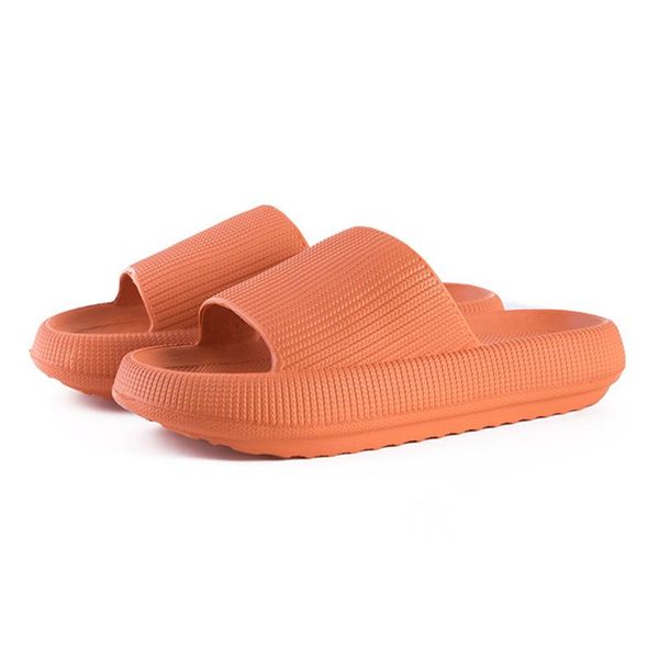 

women thick platform slippers bathroom non-slip men ladies cool shoes beach eva soft sole summer flip-flops flat sandals couple, Black