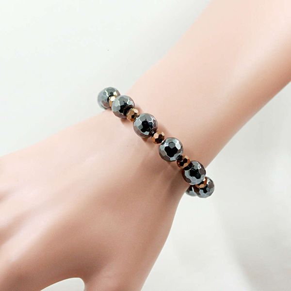 

bracelet non magnetic beads cut across cross color magnet bracelet will sell gifts, Golden;silver