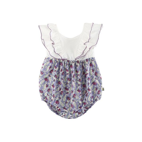 

born baby clothes summer for toddler girls kids girl ruffle romper jumpsuits, Blue
