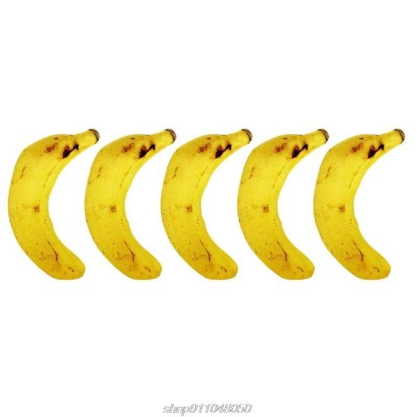 

5pcs pet cat teeth grinding catnip toys funny interactive kitten chewing bite soft plush banana gifts m10 21 drop