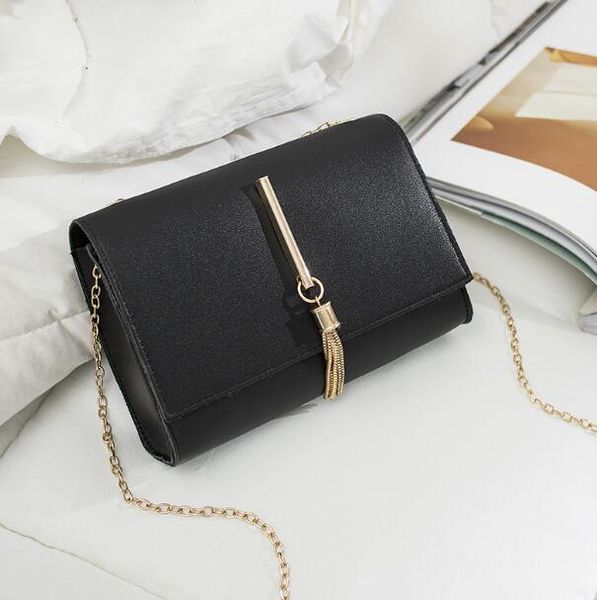 

fashion women shoulder bags small leather cross body purse flap tassel bag