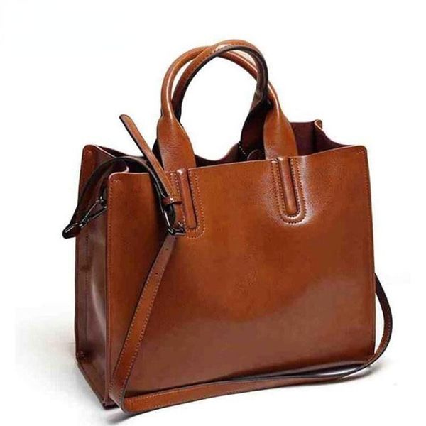 

evening bags leather handbags big women bag casual female trunk tote spanish brand shoulder ladies large bolsos