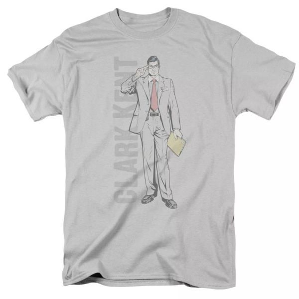 

superman clark kent t-shirt dc comics sizes s-3x new, White;black
