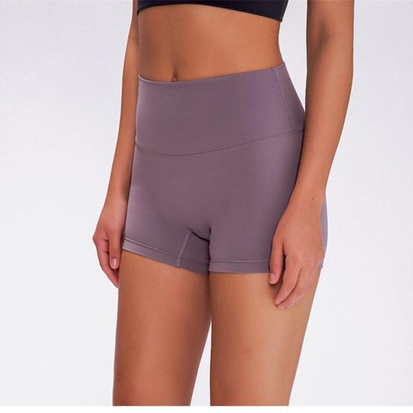 

yoga outfit women fitness high waist shorts hip bicycle running sports nylon tights elastic breathable and wicking gym wear summer