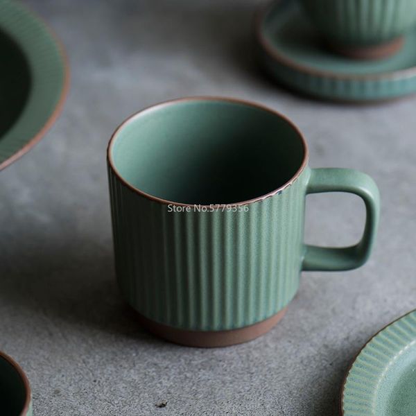 

mugs japan style ceramics coffee milk retro household cafe espresso drink water teacup simplicity high temperature resistance