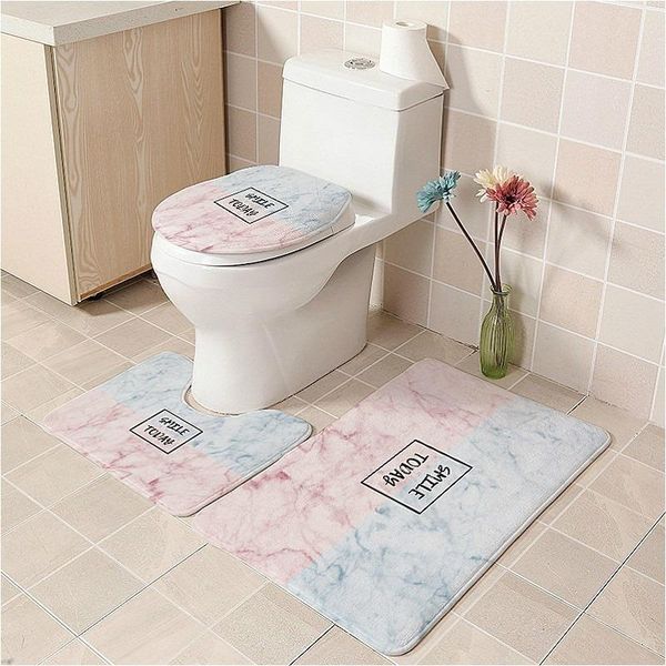 

toilet seat covers flannel bathroom bath mat set nordic flamingo cover room foot pedestal rug lid cushion mats