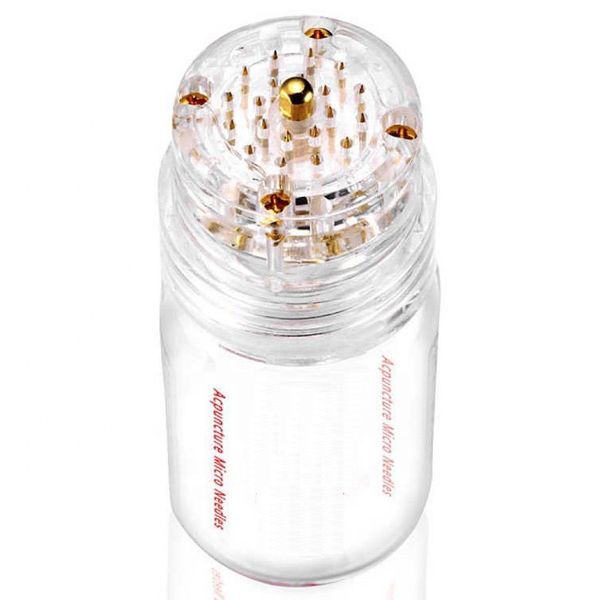 

hydra roller 20 pin 20 pins titanium microneedle automatic hydra derma roller 20 gold tips micro needles with gel tube