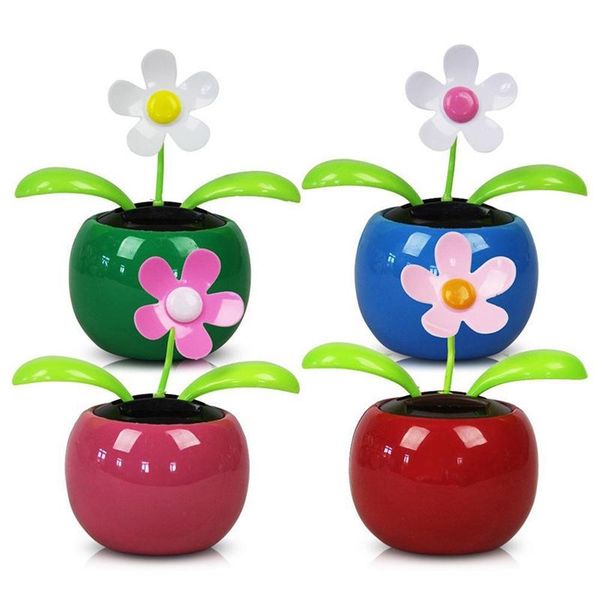 

decorative flowers & wreaths promotion flip flapsolar wobble flower solar (4pcs)