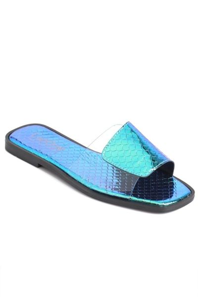 

slippers capone shada transparent belt women 's, Black