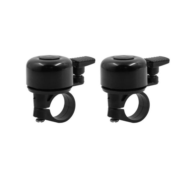 

bike horns uxcell 2pcs bicycle ring bell 22mm handlebar dia aluminum alloy alarm sound horn safety warning cycling accessories