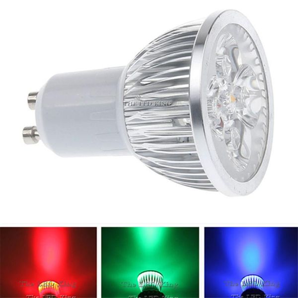

bulbs 1- 10pcs super bright 9w 12w 15w gu10 led bulb 110v 220v spotlights warm/natural/cool white red blue green lamp