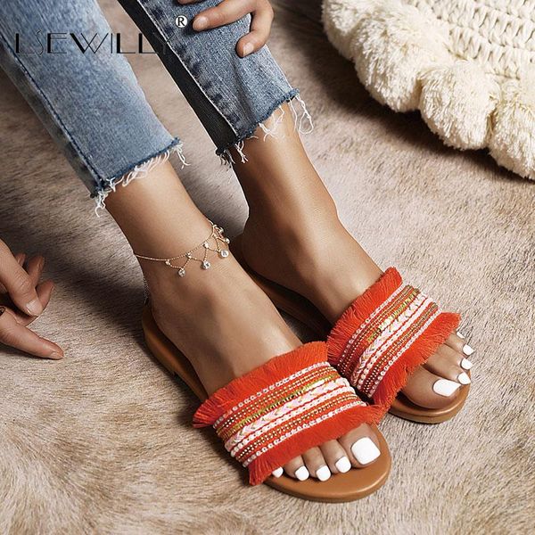 

slippers lsewilly 2021 summer shoes slingback shallow casual women comfortable ladies flat with, Black