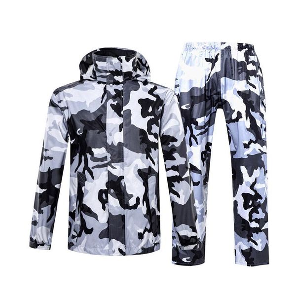 

raincoats camouflage raincoat women/men suit rain coat outdoor hood women's motorcycle fishing camping gear men's