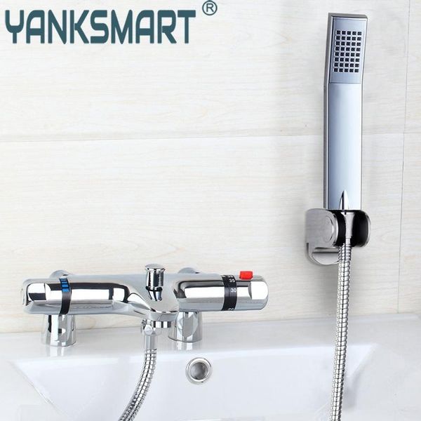 

bathroom bathtab thermostatic modern widespread bathtub roman filler faucet with hand shower set sets