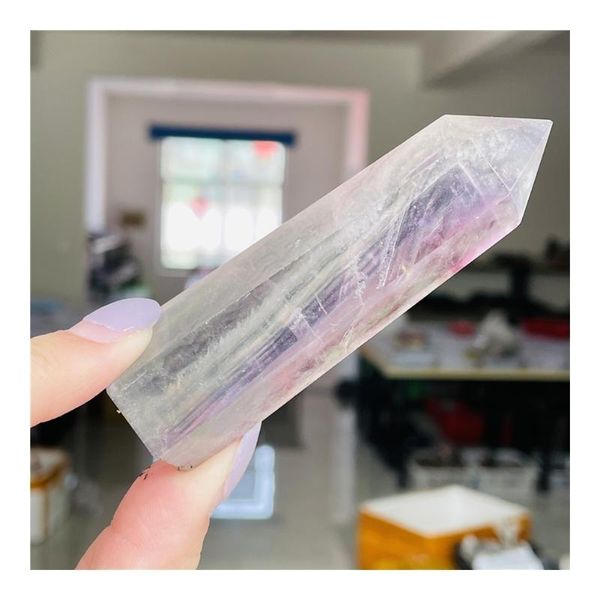 

decorative objects & figurines natural amethyst polished wand point home decor
