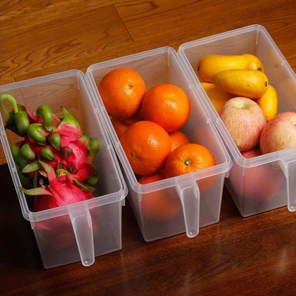 

storage bottles & jars creative refrigerator fresh box kitchen sealed rectangular covered home supplies