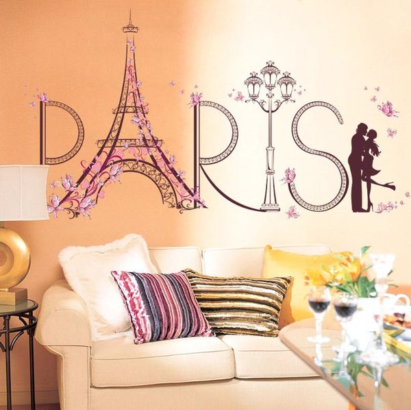 

wall stickers romance decoration poster home decor diy beautiful and durable door window 2021