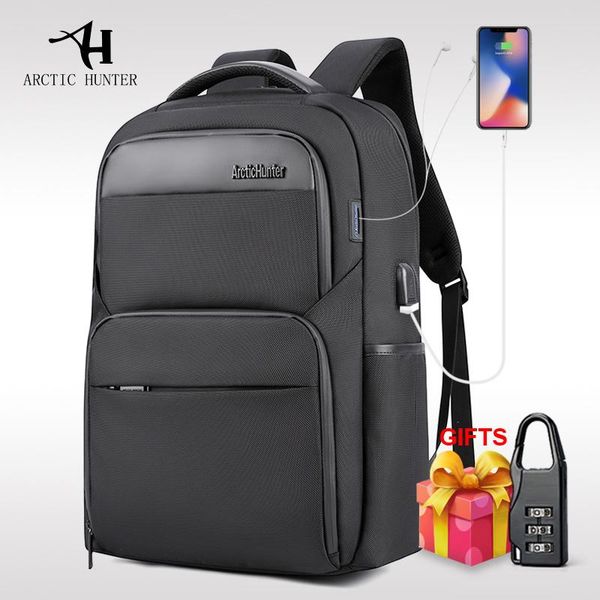 

backpack arctic business for men anti-theft lapbag usb charging bagpack waterproof backpacks man school bags