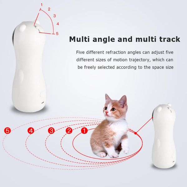 

automatic cat toys interactive smart teasing pet led laser funny handheld mode electronic for all cats supplies dropship