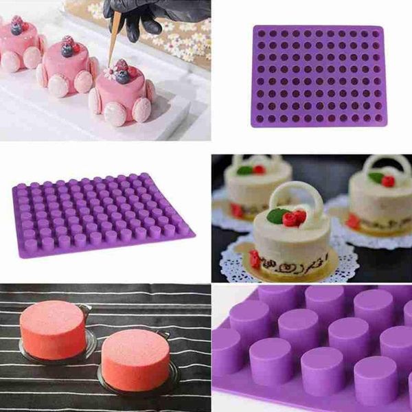 

cavities silicone mini round cheese cakes mold mousse chocolate ice decorating moulds pastry fondant bakeware tools baking &