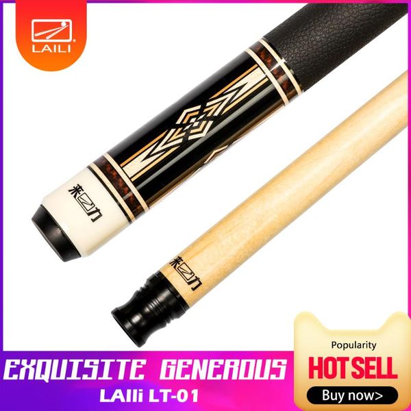 

lt-01billiard pool cue 12.5mm black ice tip 147cm length professional maple shaft billar stick kit with gifts billiard cues