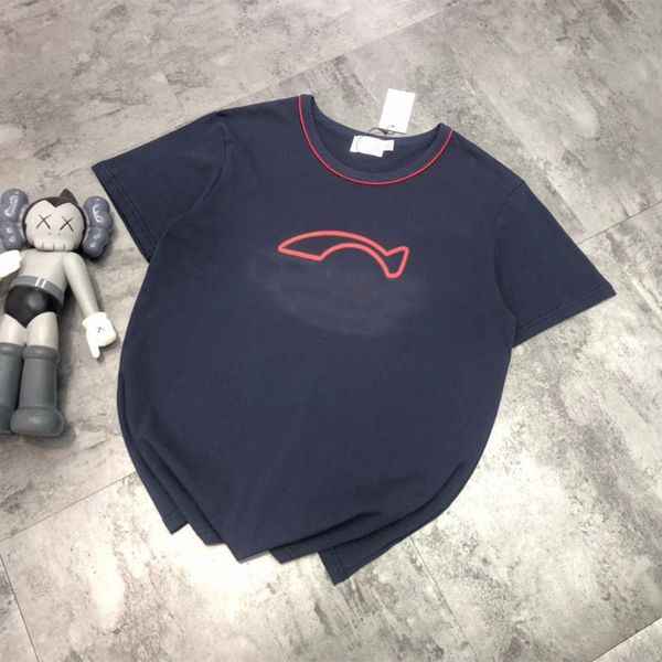 

brand t shirt polos trendy versatile t-shirt c printed casual couple short sleeve fashion br half same korean version qi, White