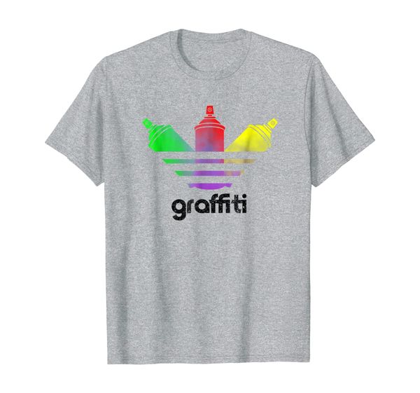 

graffiti spray can t-shirt, White;black