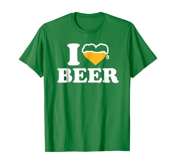 

i love beer t-shirt, White;black