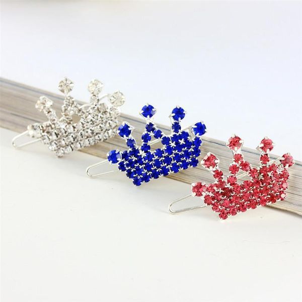 

1pc pet hair clip fashion rhinestone decor cat dog crown accessories supplies party dress up for apparel