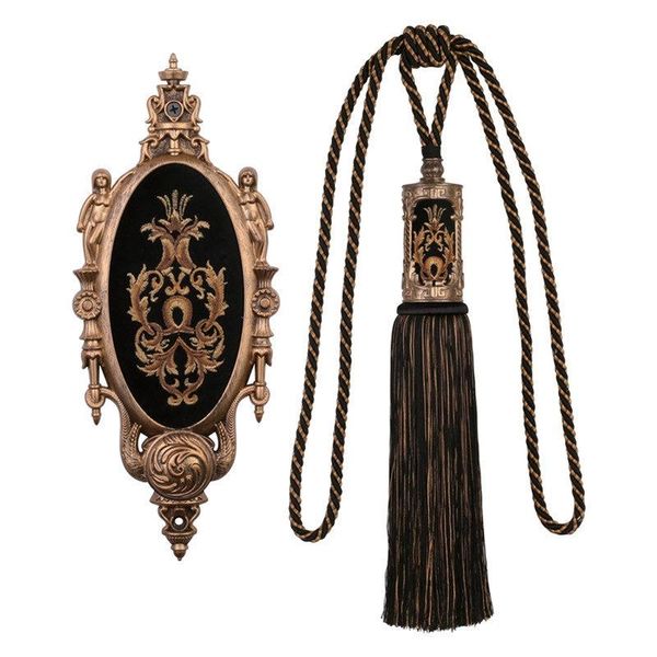 

pcs/set 2 wall hook + tieback european high class exquisite embroidery holdbacks straps tie tape n105 other home decor