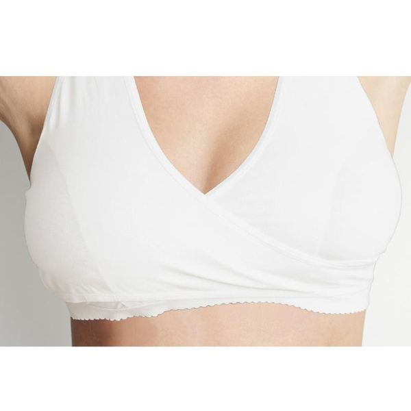 

maternity intimates ebebek mycey breastfeeding & bra ecru size s, White