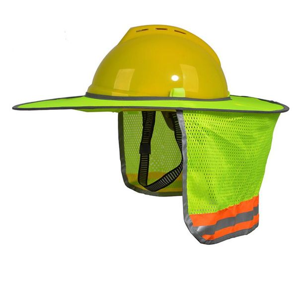

shade sun protection reflective stripes helmet neck shield sunscreen sail