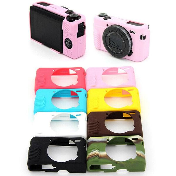 

storage bags for canon g7x3 g7x iii camera silicone case ultra-thin lightweight rubber soft bag cover