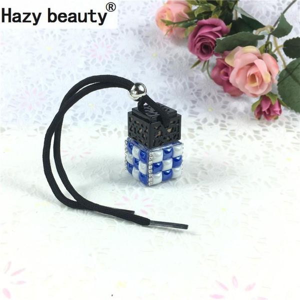 

car air freshener empty bottle interior perfume rhinestone diamond ornaments with