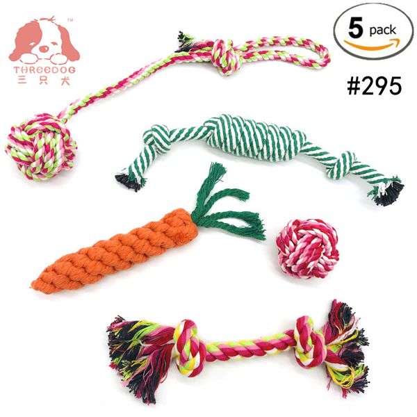 

chews pet supplies gnawing cotton rope dog toy small dog set