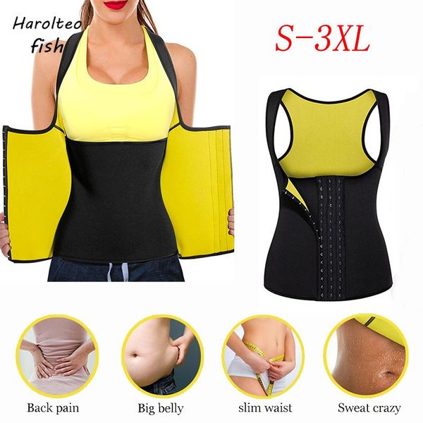 

women's shapers women waist trainer body shaper girdle belts tummy slimming belt shapewear vest cincher fajas colombianas, Black;white