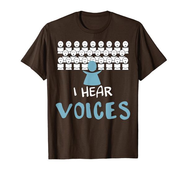

Chorister Choir Director T-Shirt I Hear Voices, Mainly pictures