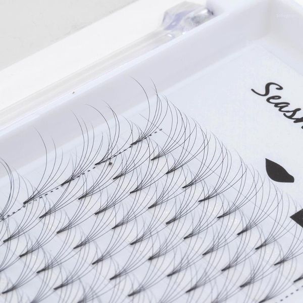 

seashine russian volume lash extension short stem premade fans eyelashes supplies lash1