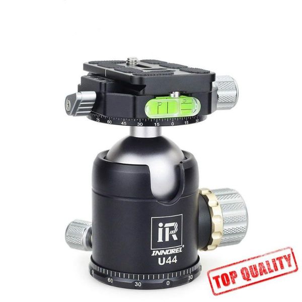 

tripod heads aluminum alloy 44mm double panoramic ball head heavy duty 720 degree