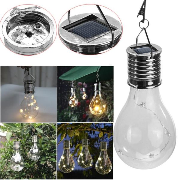 

strings waterproof solar rotatable outdoor garden camping hanging led light lamp bulb home decor night luminaire holiday lighting