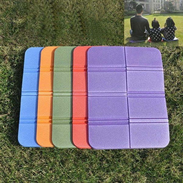 

outdoor pads hiking mat ultralight folding foam camping mats portable seats cushion yoga chair waterproof picnic beach