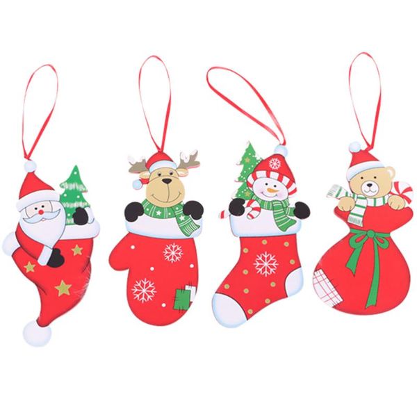 

christmas decorations 4pcs lovely practical portable creative durable pendants ornaments for ornament