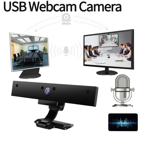 

webcams full hd webcam built-in dual microphone mic web cam telecamera pc camera for home work live video meeting computer laptop