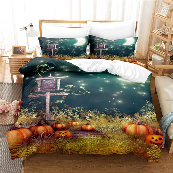 

bedding sets halloween set for bedroom soft bedspreads bed home comefortable duvet cover quilt and pillowcase