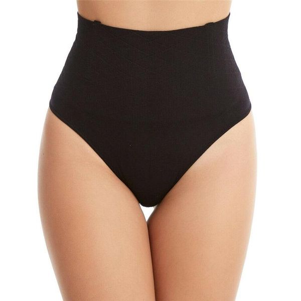 

women's shapers high waist shaper seamless women slimming underwear corset control panties thong waisted body, Black;white